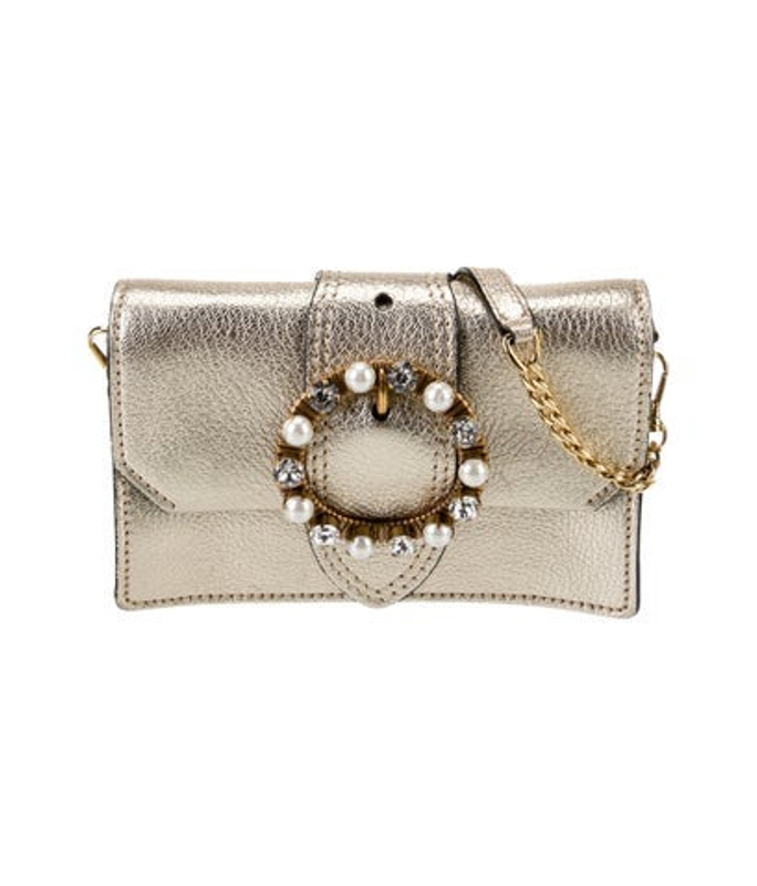 Miu Miu Miu Faux Pearl Clutch