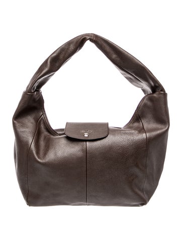 Leather Le Pliage Portobello Large
