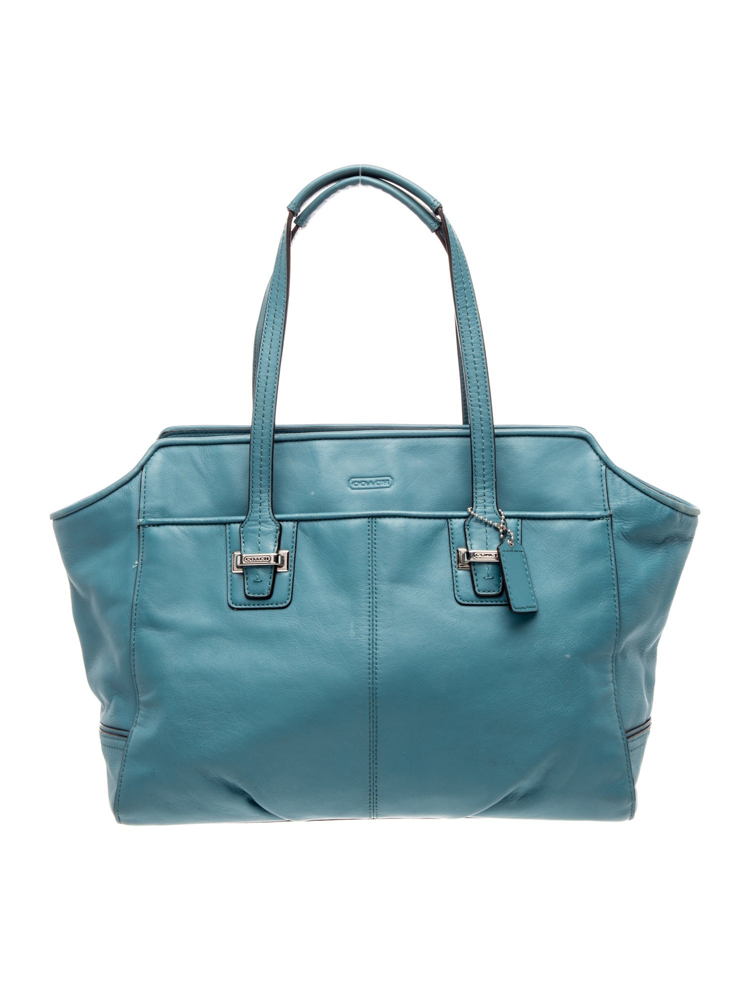 Leather Top Handle Bag