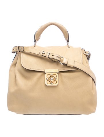 Chloe Leather Top Handle Bag