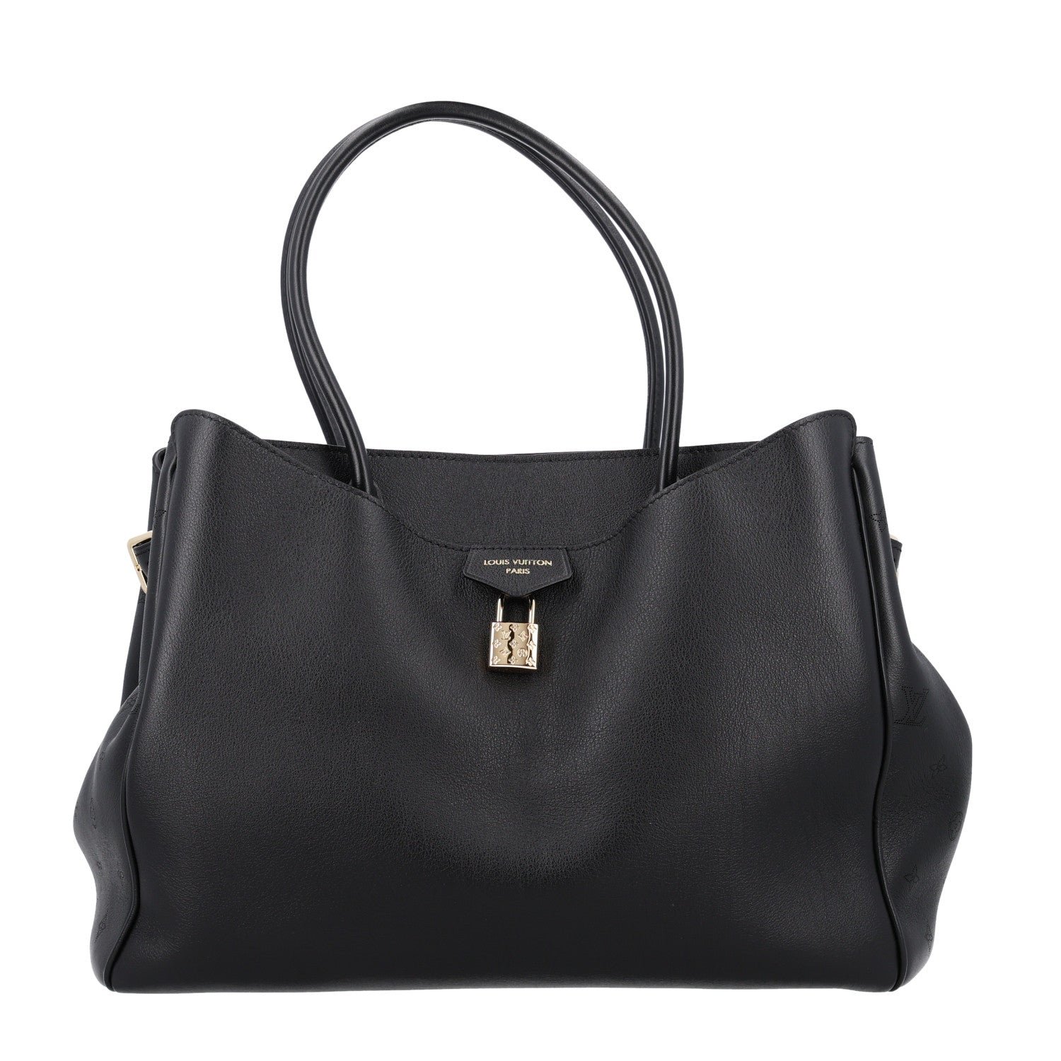 Louis Vuitton Calfskin Vendome MM Black