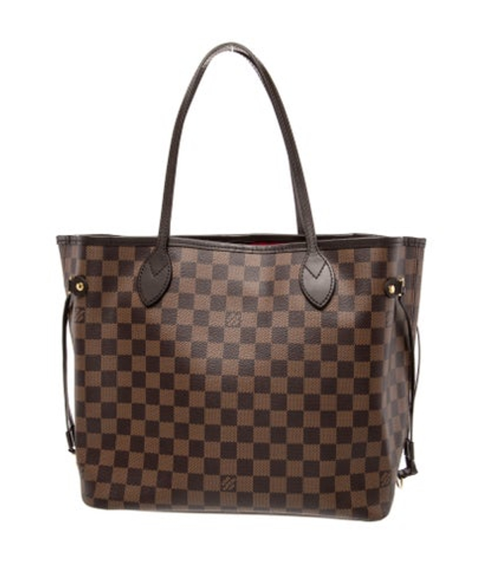 Louis Vuitton Vuitton Damier Ebene Neverfull W Pouch Mm