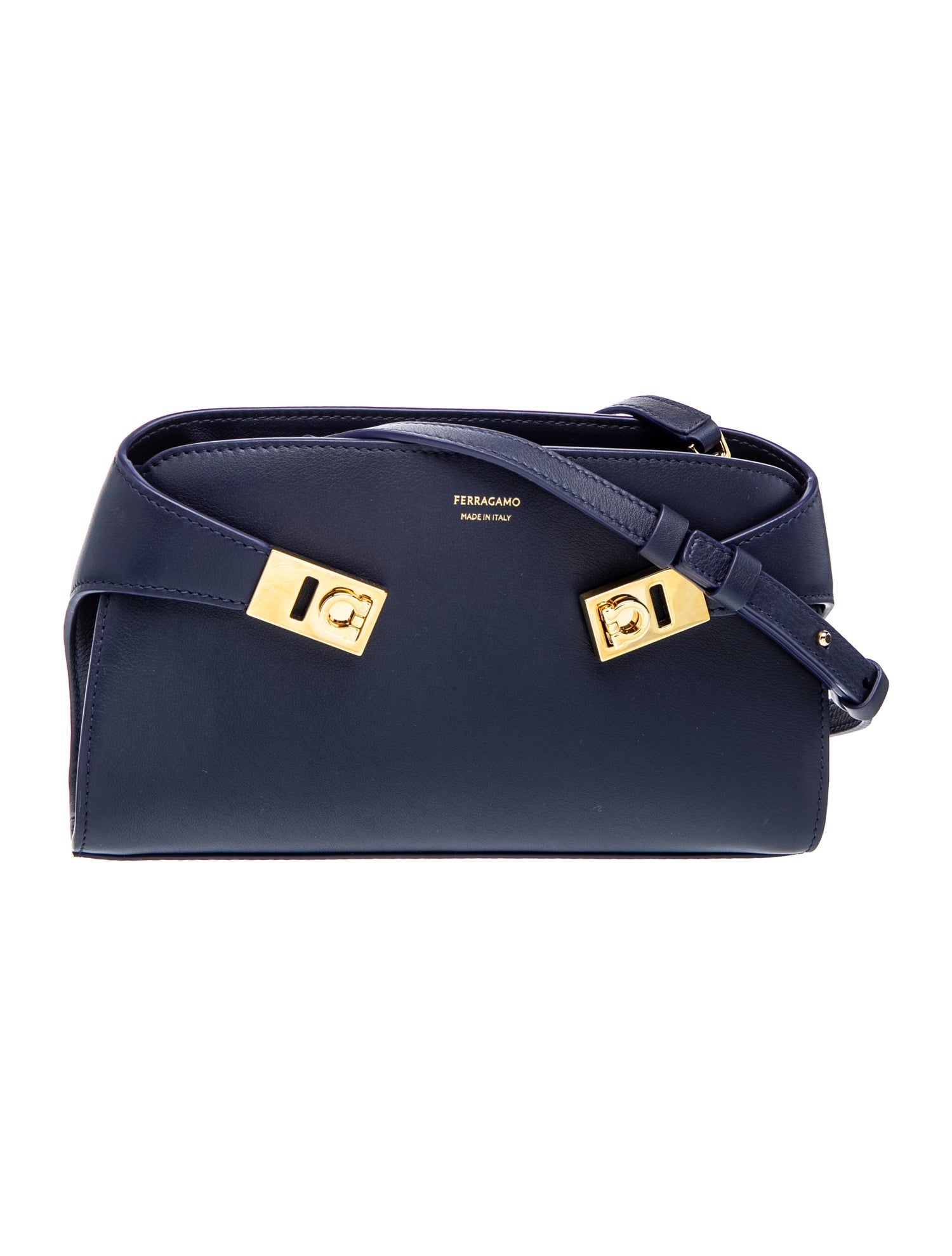 Ferragamo Leather Hug Mini Crossbody Bag Mini