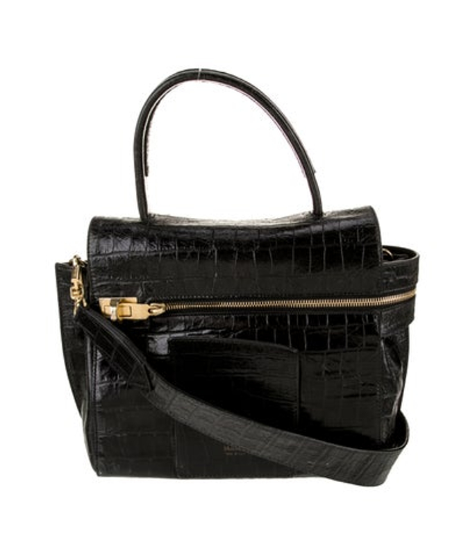 Max Mara Mara Leather Top Handle Bag