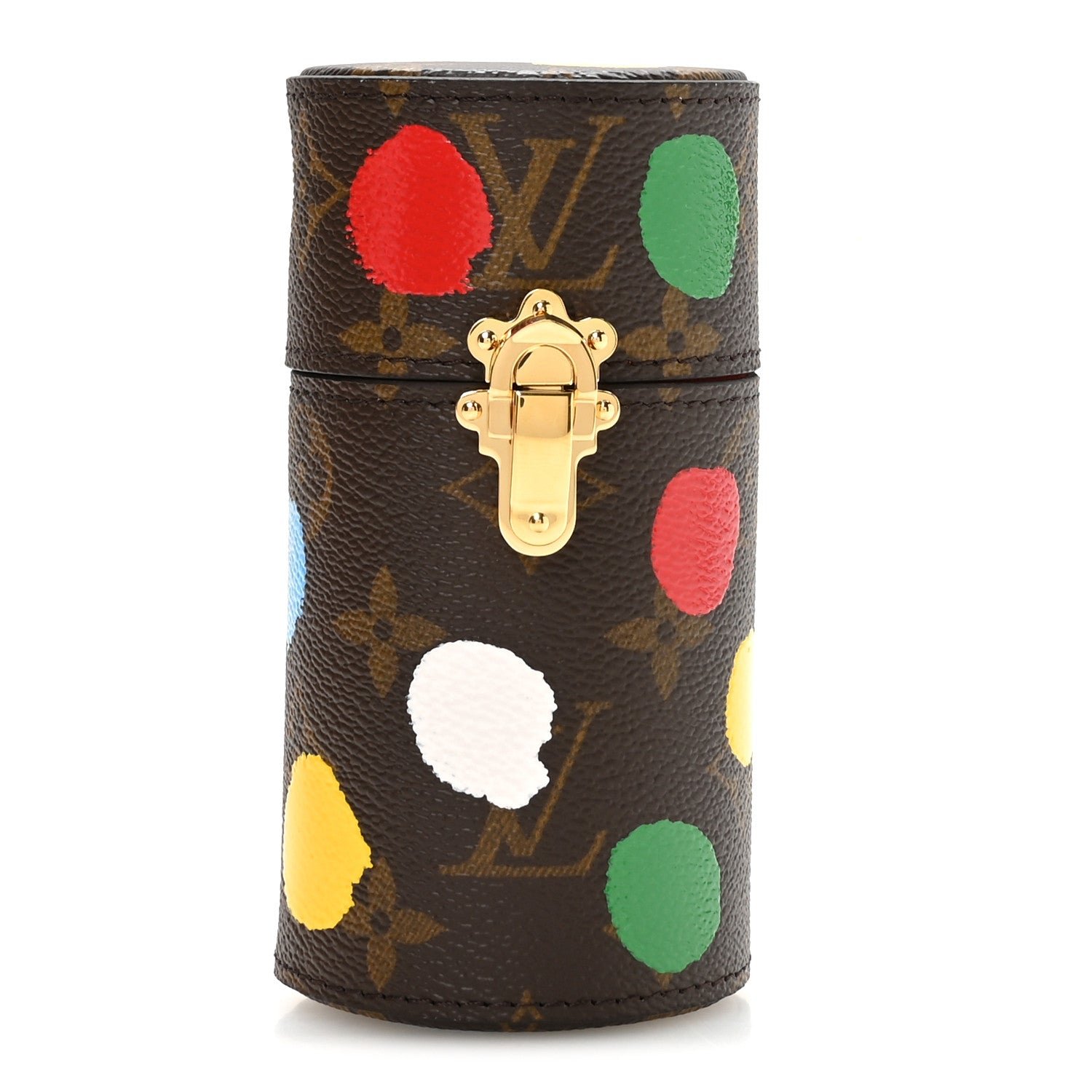 Louis Vuitton X YK Monogram Painted Dots 100ML Perfume Travel Case