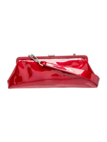 Patent Leather Top Handle Bag