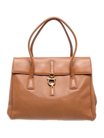 Gancini Top Handle Bag