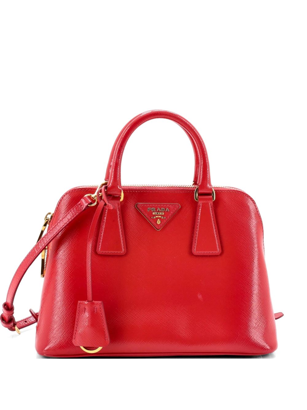 Promenade Bag Vernice Saffiano Leather Small satchel