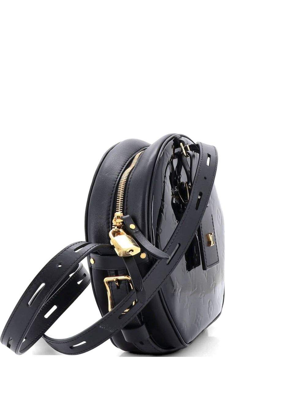 Boite Chapeau Souple Bag Monogram Vernis MM crossbody bag