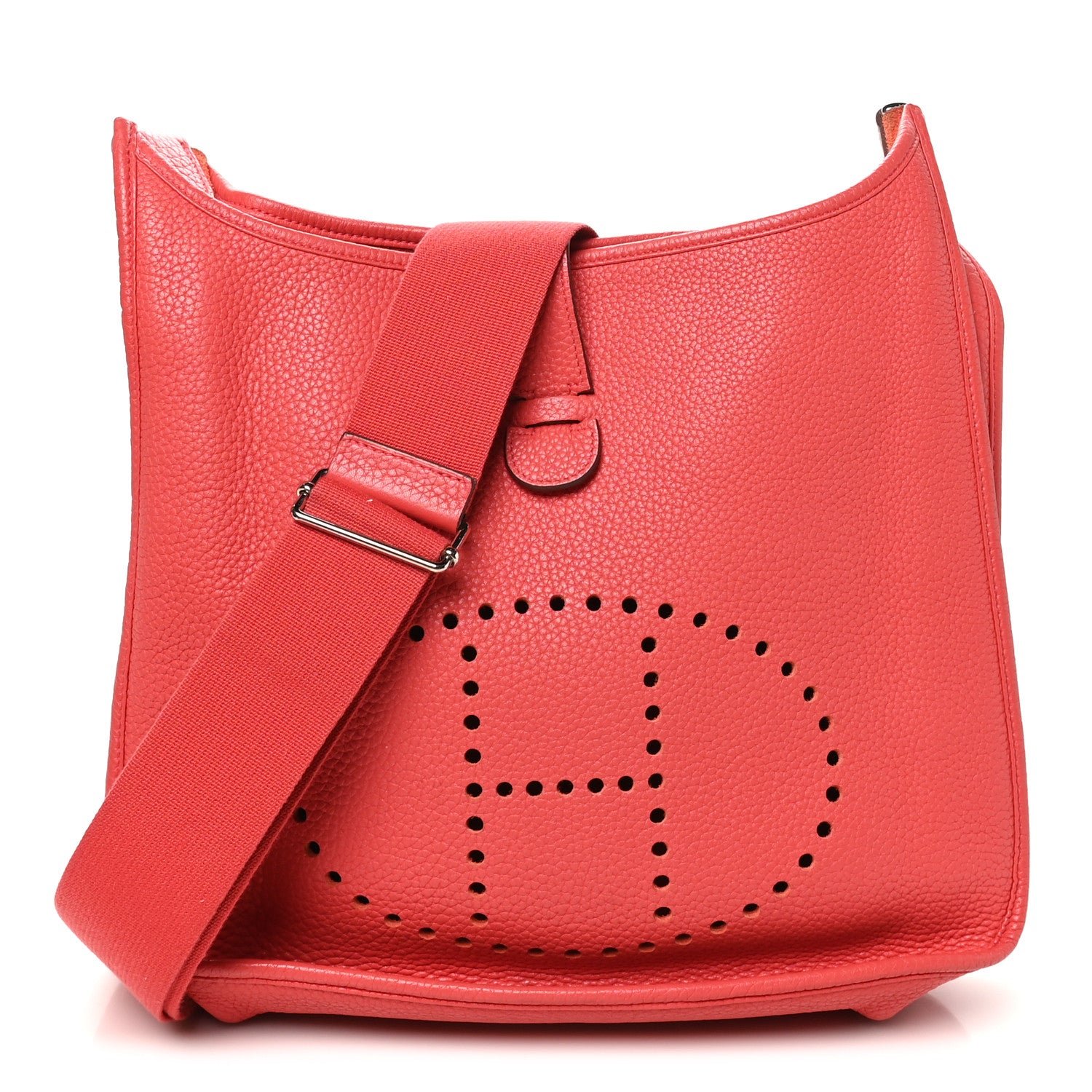 Hermes Taurillon Clemence Evelyne III GM Bougainvillea