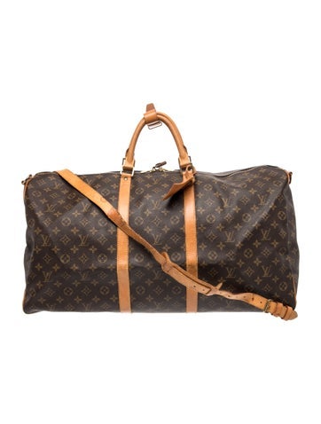 LV Monogram Keepall Bandouliere 60