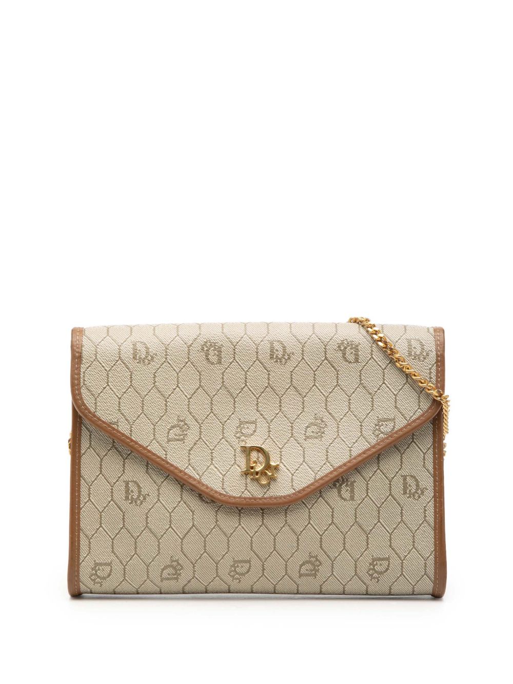 20th Century Honeycomb Coated Canvas Chain crossbody bag