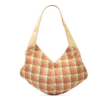 Tweed Houndstooth Hobo