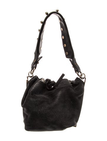 Leather Bucket Bag
