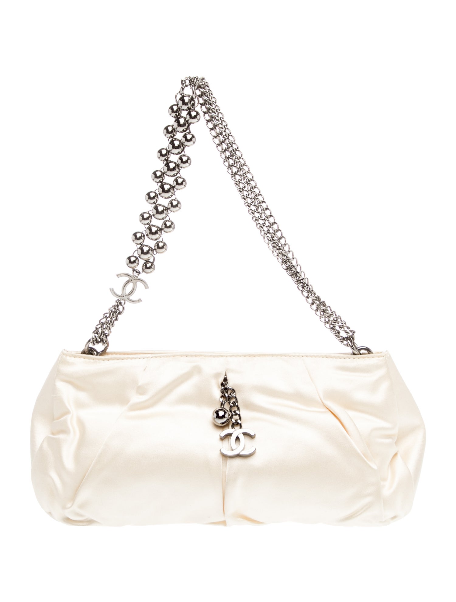 Satin CC Evening Bag
