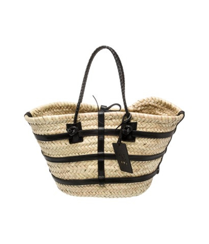 Altuzarra Raffia Bucket Bag