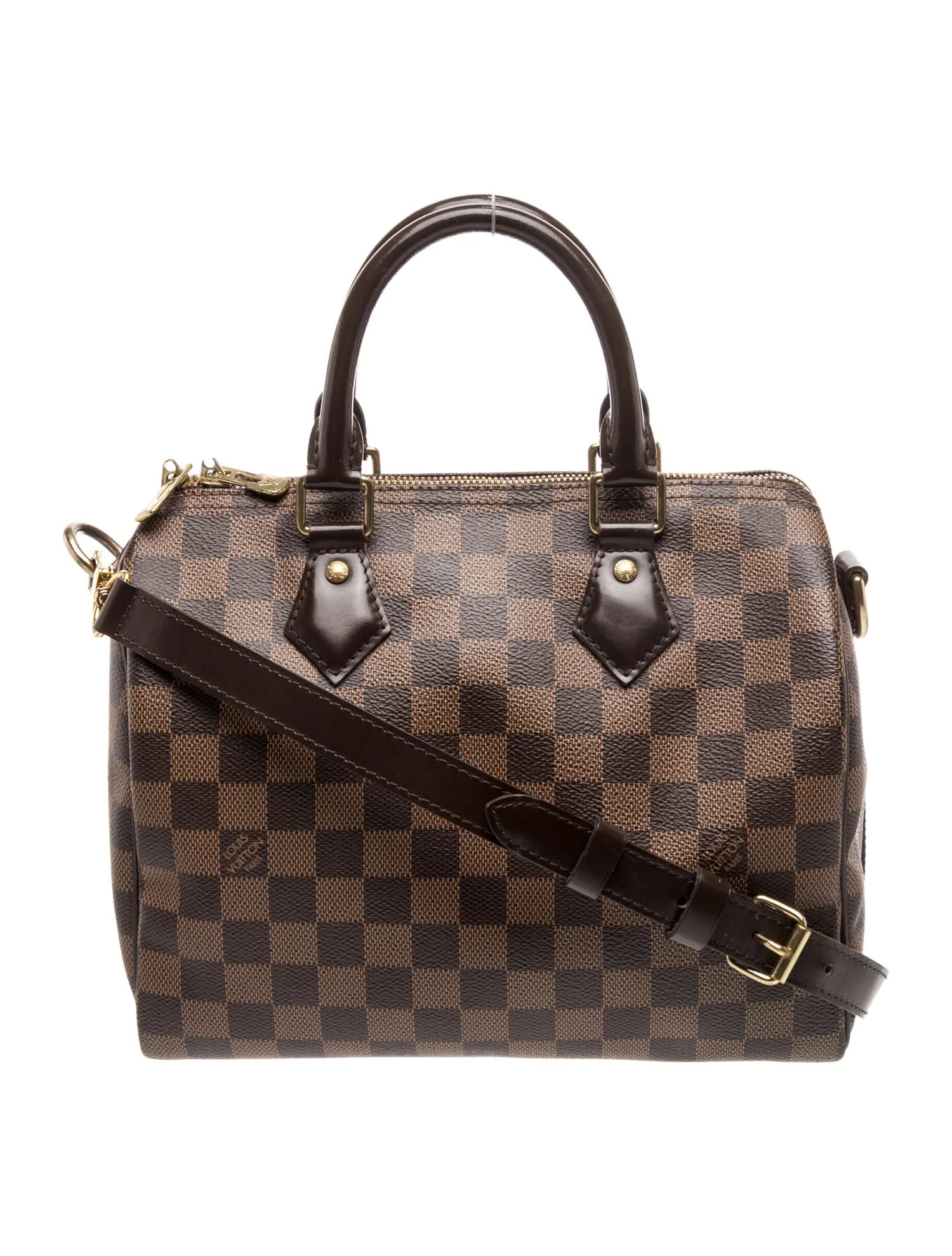 Damier Ebene Speedy Bandouliere 25