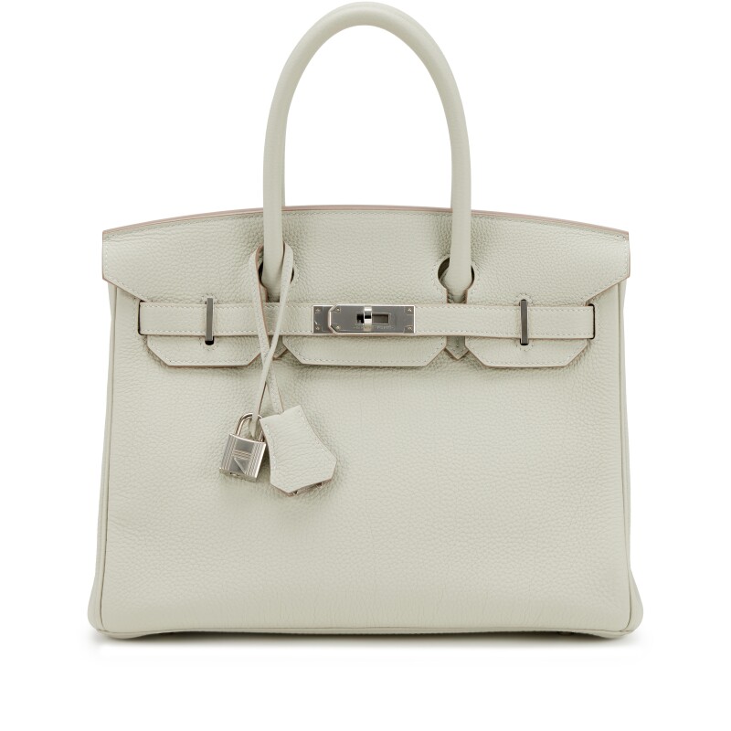 Hermes Gris Perle Togo Birkin 30 Palladium Hardware, 2021