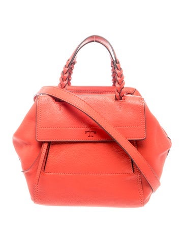 Leather Top Handle Bag