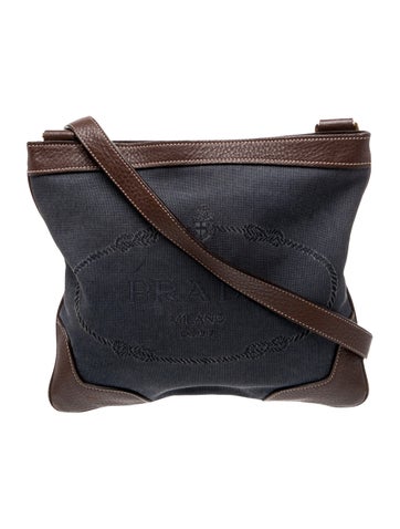 Denim Messenger Bag Small