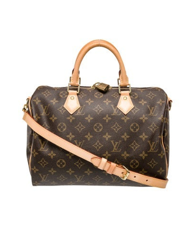 Louis Vuitton Vuitton Lv Monogram Speedy Bandouliere 30
