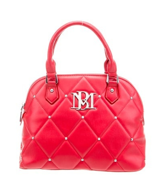 Badgley Mischka Mischka Leather Top Handle Bag