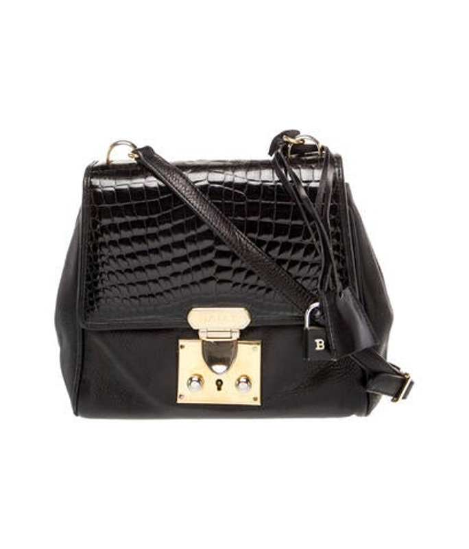 Bally Leather Shoulder Bag Vintage