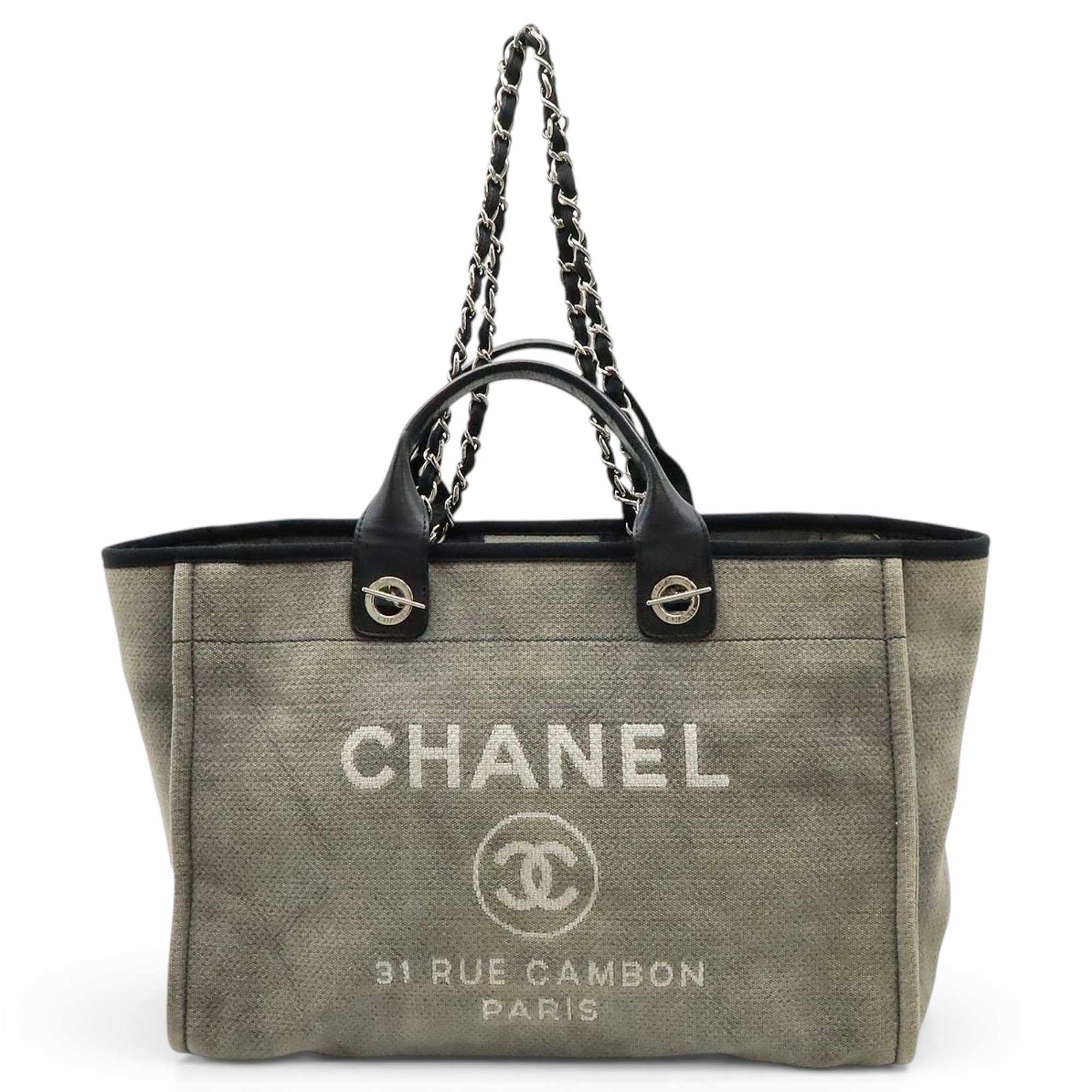 Deauville leather handbag