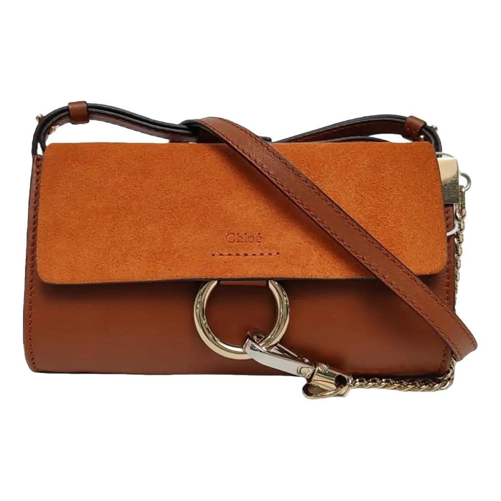 Faye leather handbag