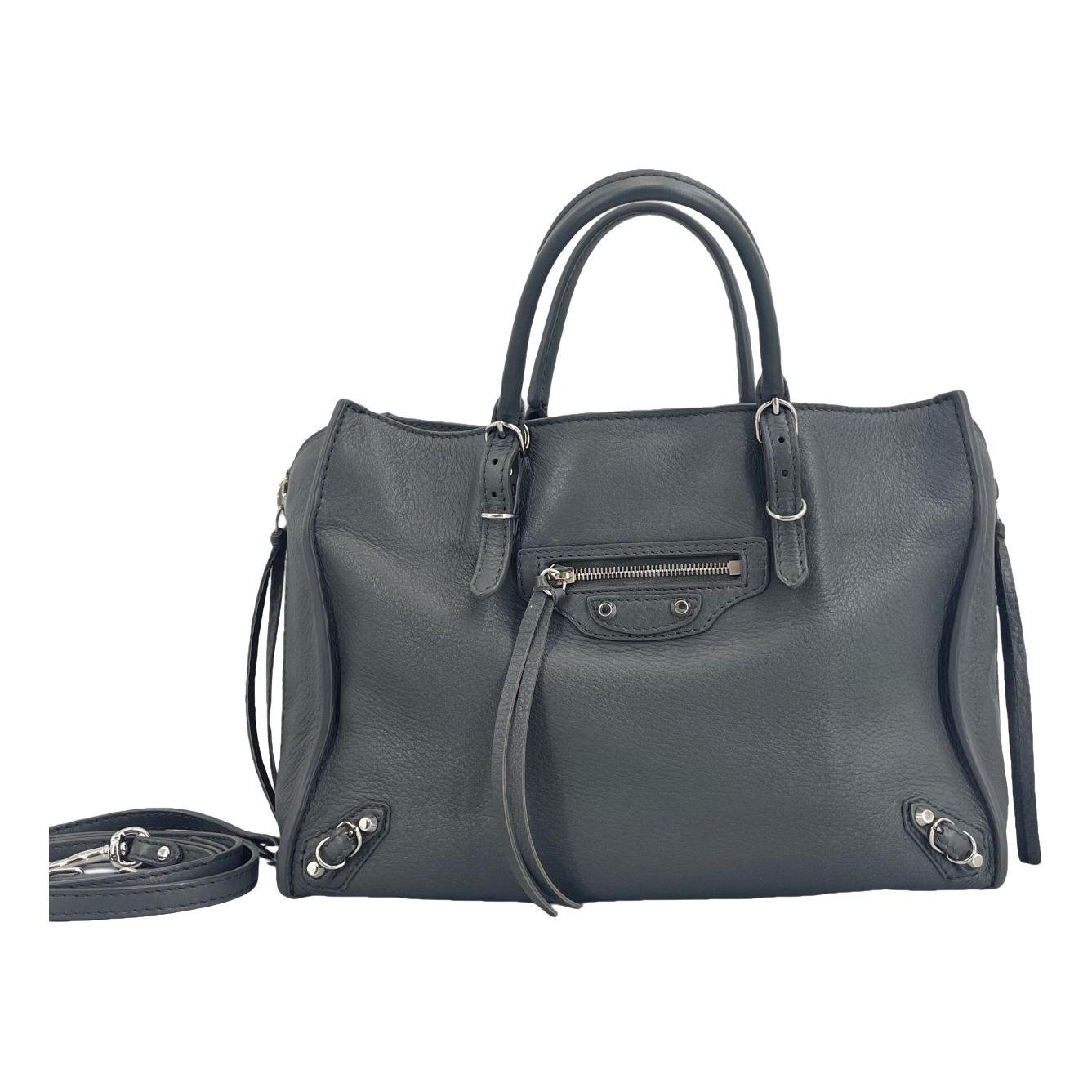 Papier leather tote
