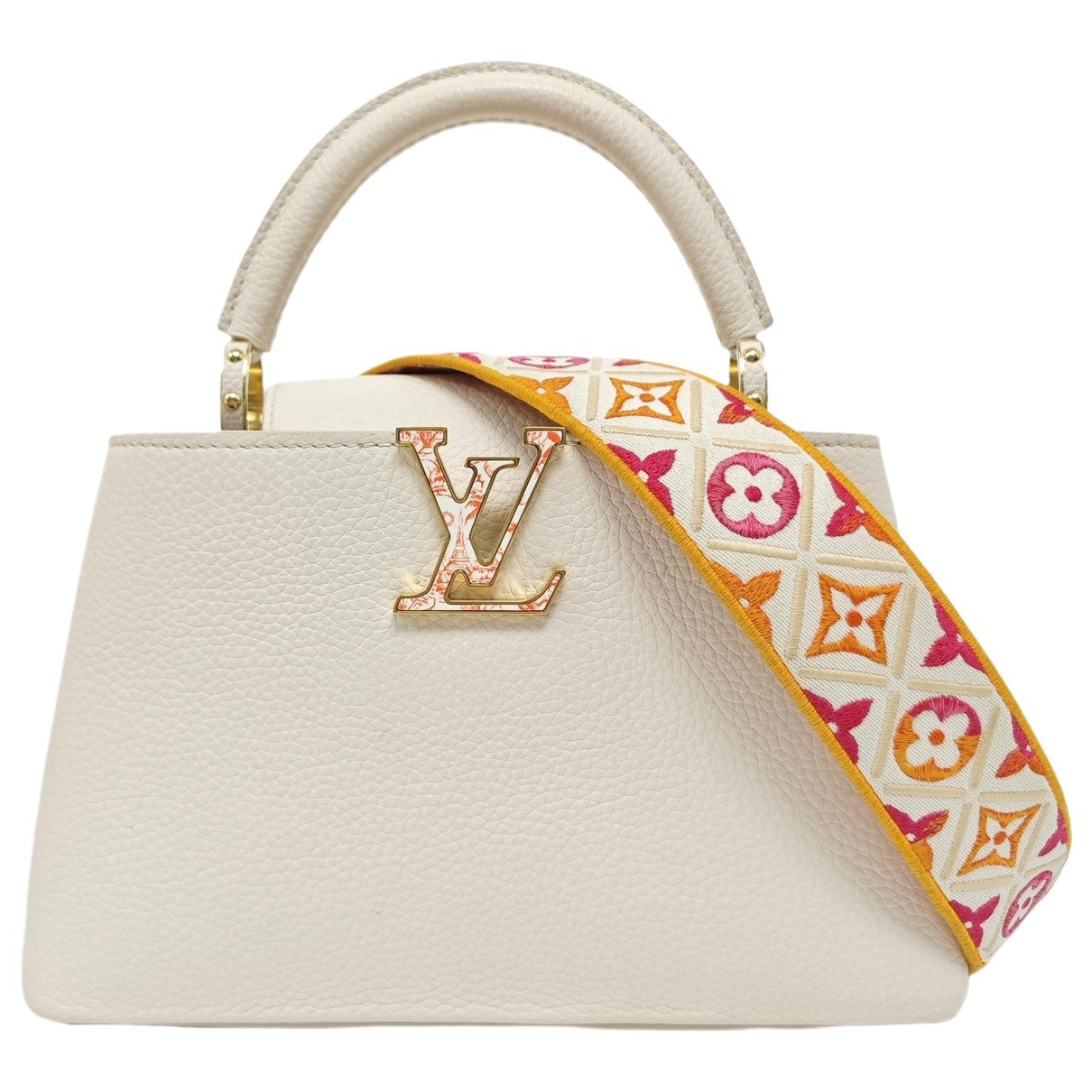 Capucines leather handbag