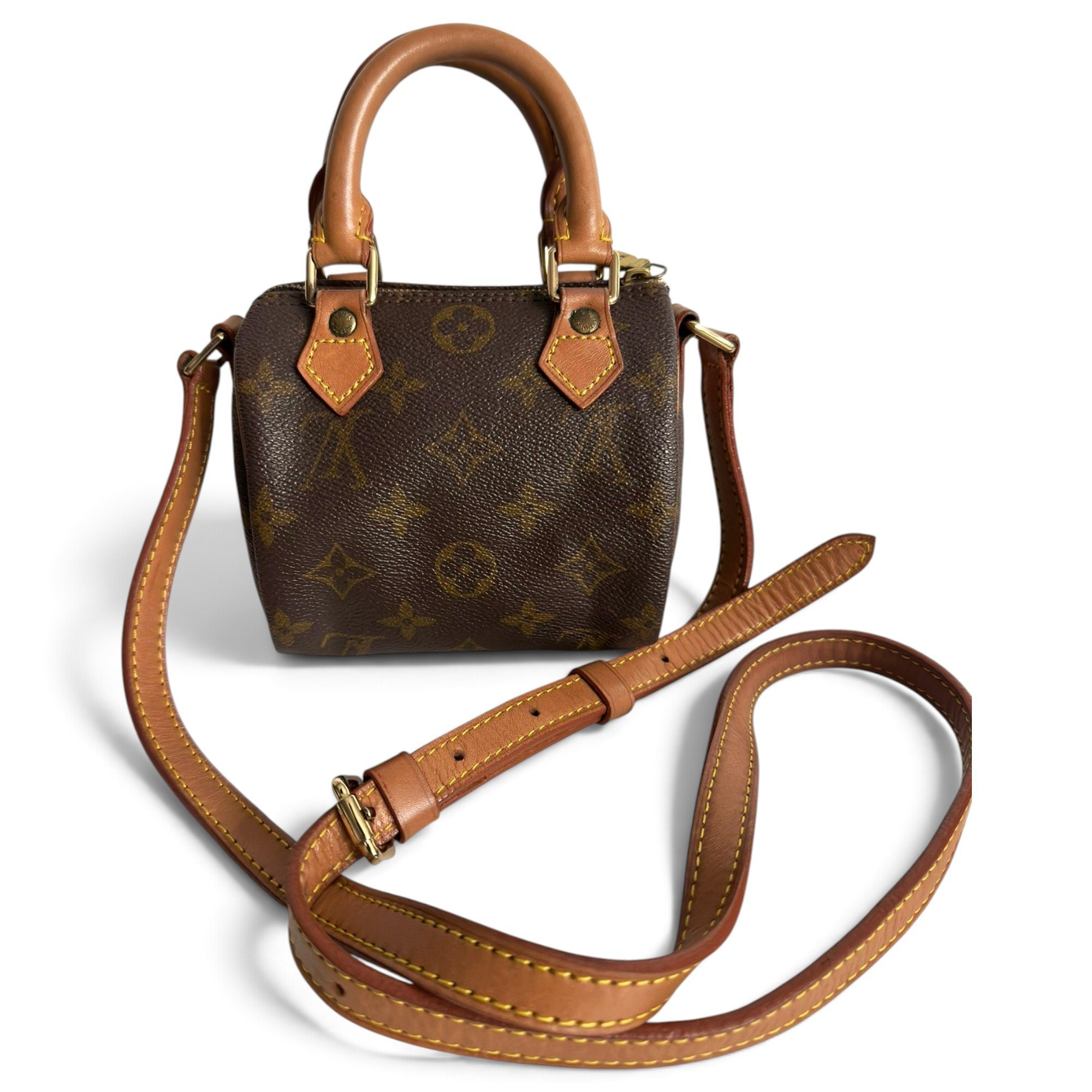 Speedy Bandoulière leather handbag