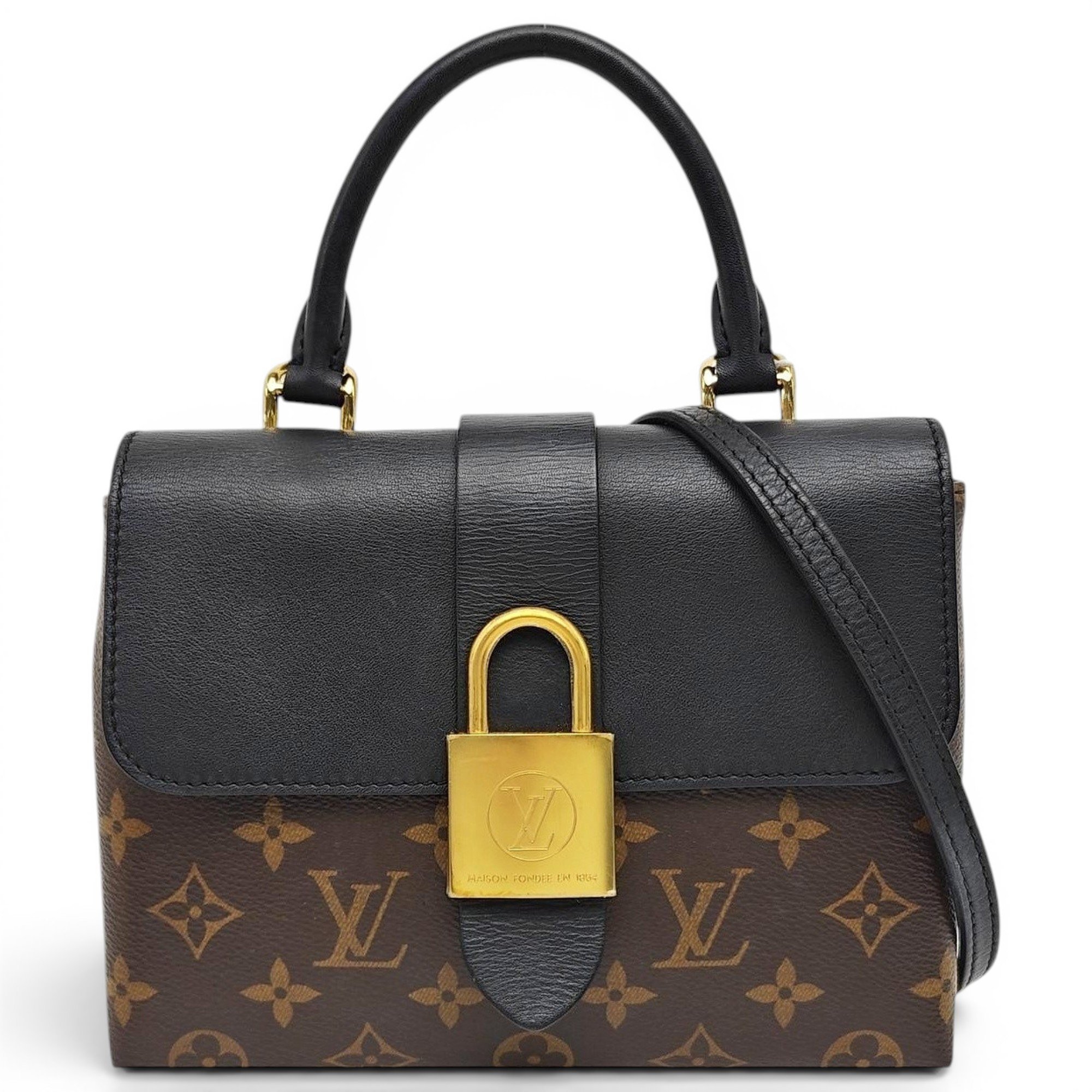 Locky BB leather handbag