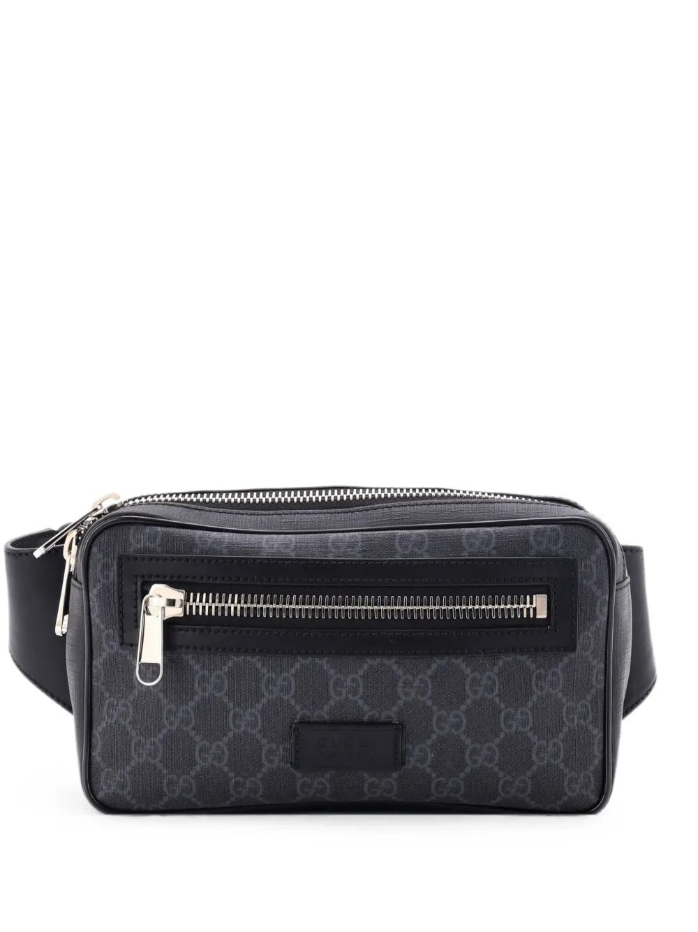 Soft Zip GG Coated Canvas Small belt bag