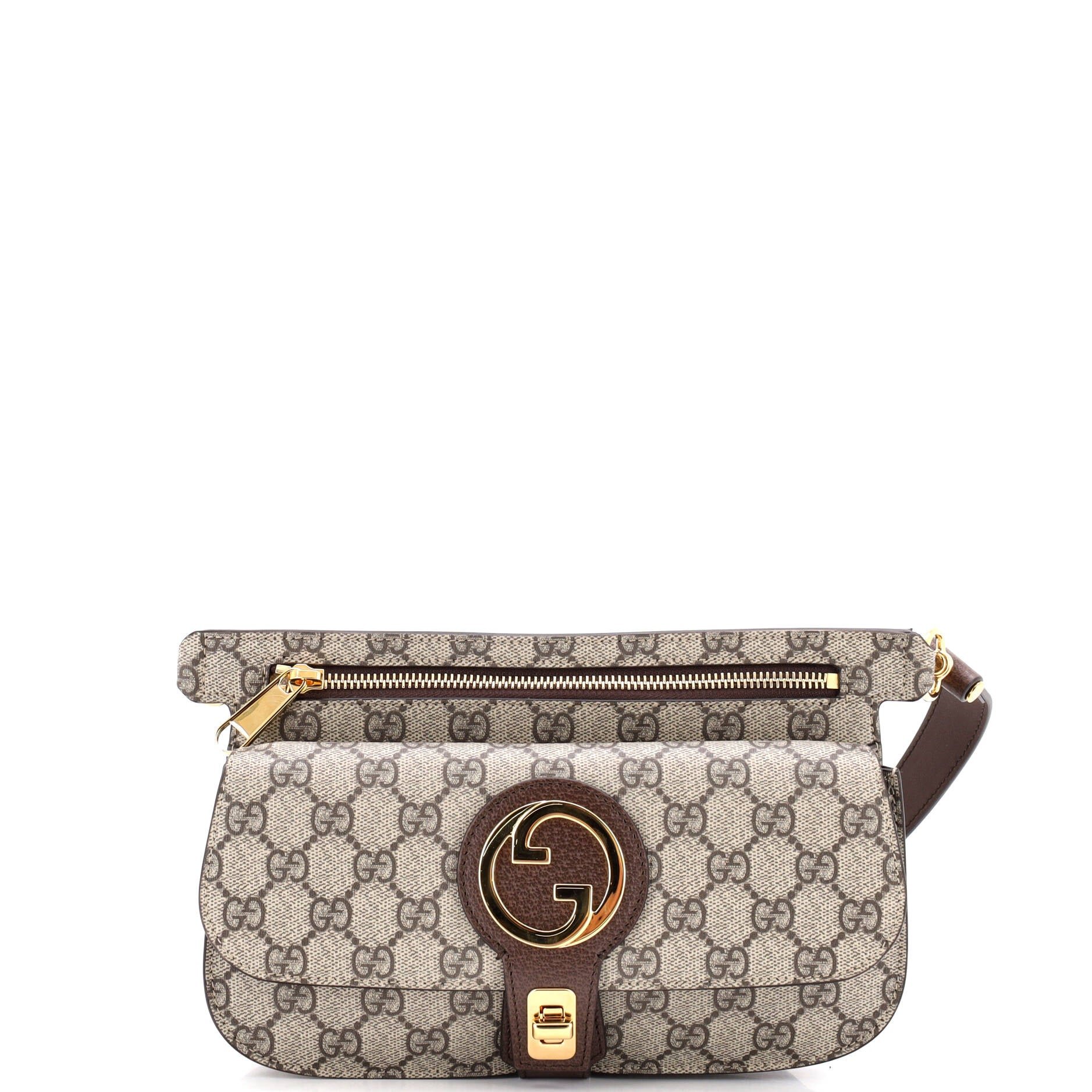 Blondie Flap Pocket Belt Bag GG Coated Canvas