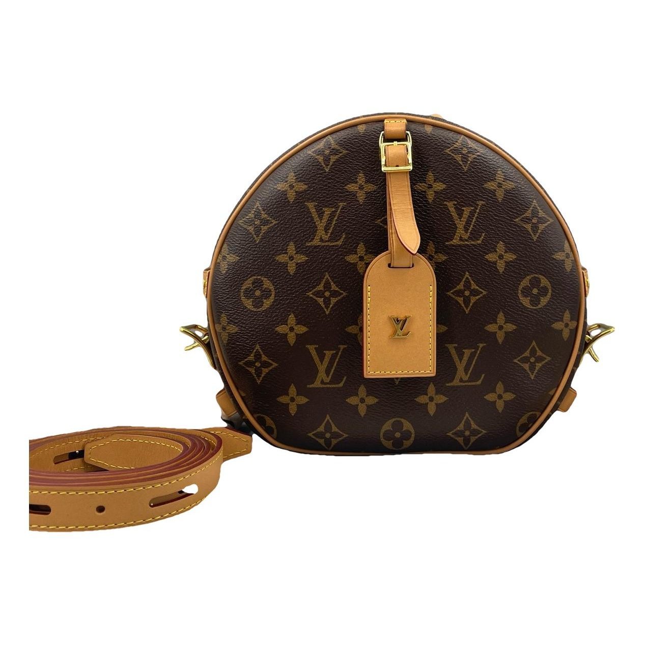 Boîte chapeau souple leather handbag