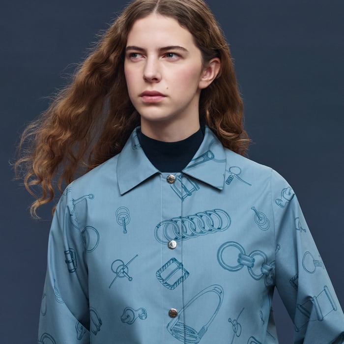 Bleu Adriatique "Cahier Du Colporteur" Shirt