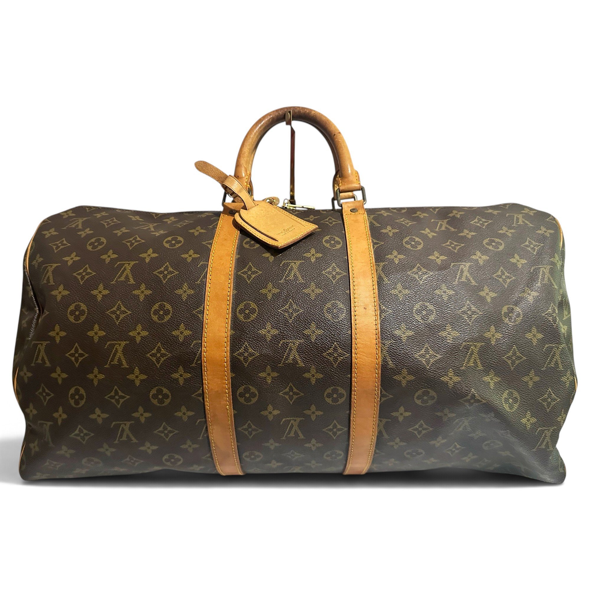 Keepall leather 48h bag
