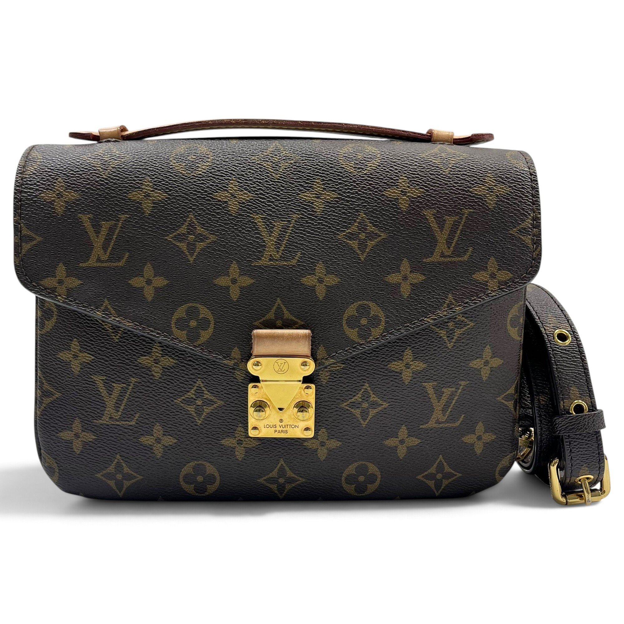 Metis leather handbag