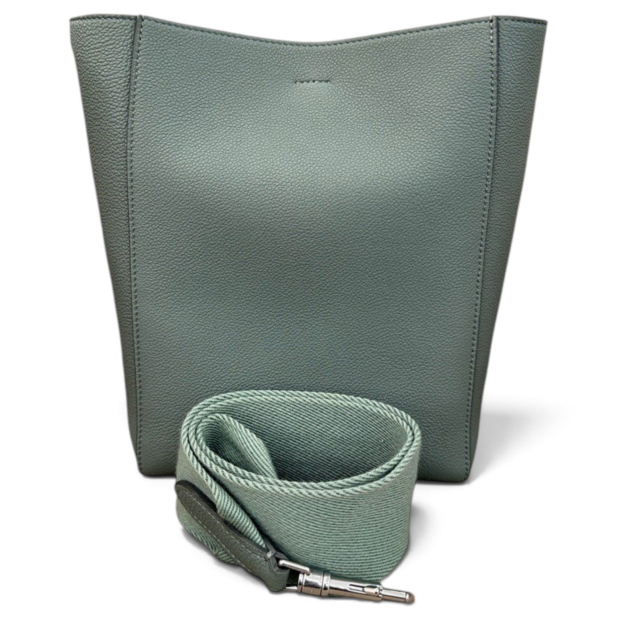 Seau Sangle leather handbag