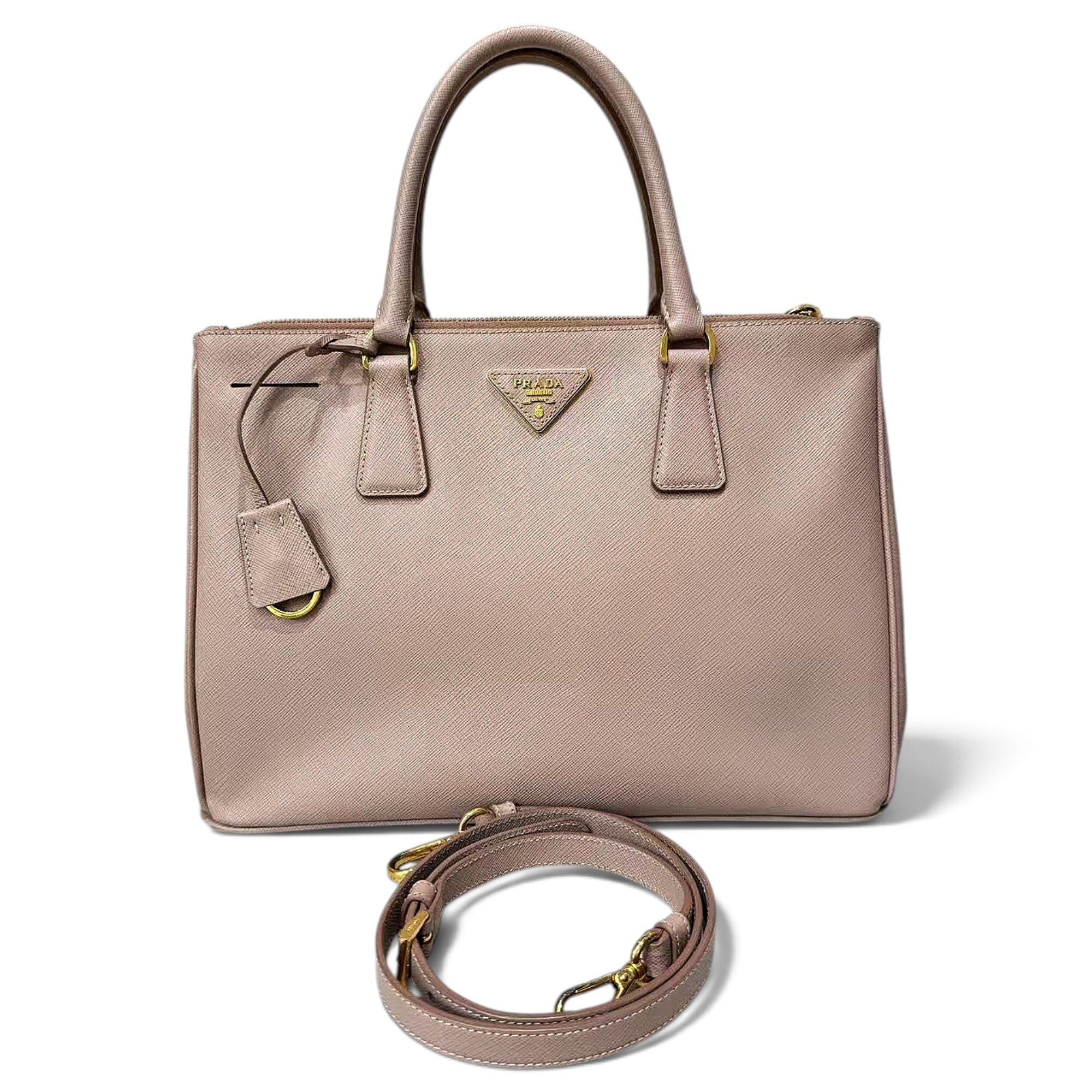 Galleria leather handbag