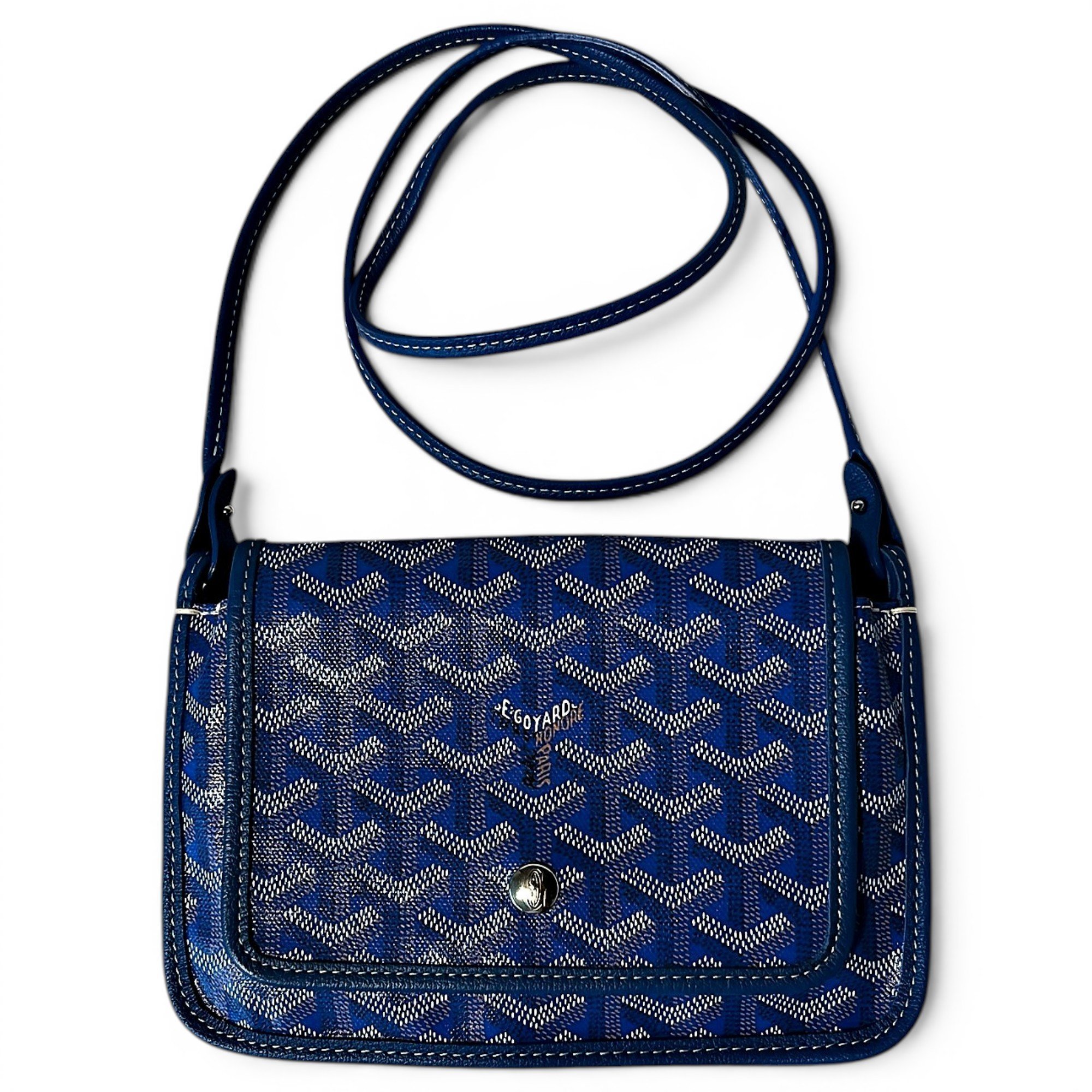 Goyard Plumet leather crossbody bag