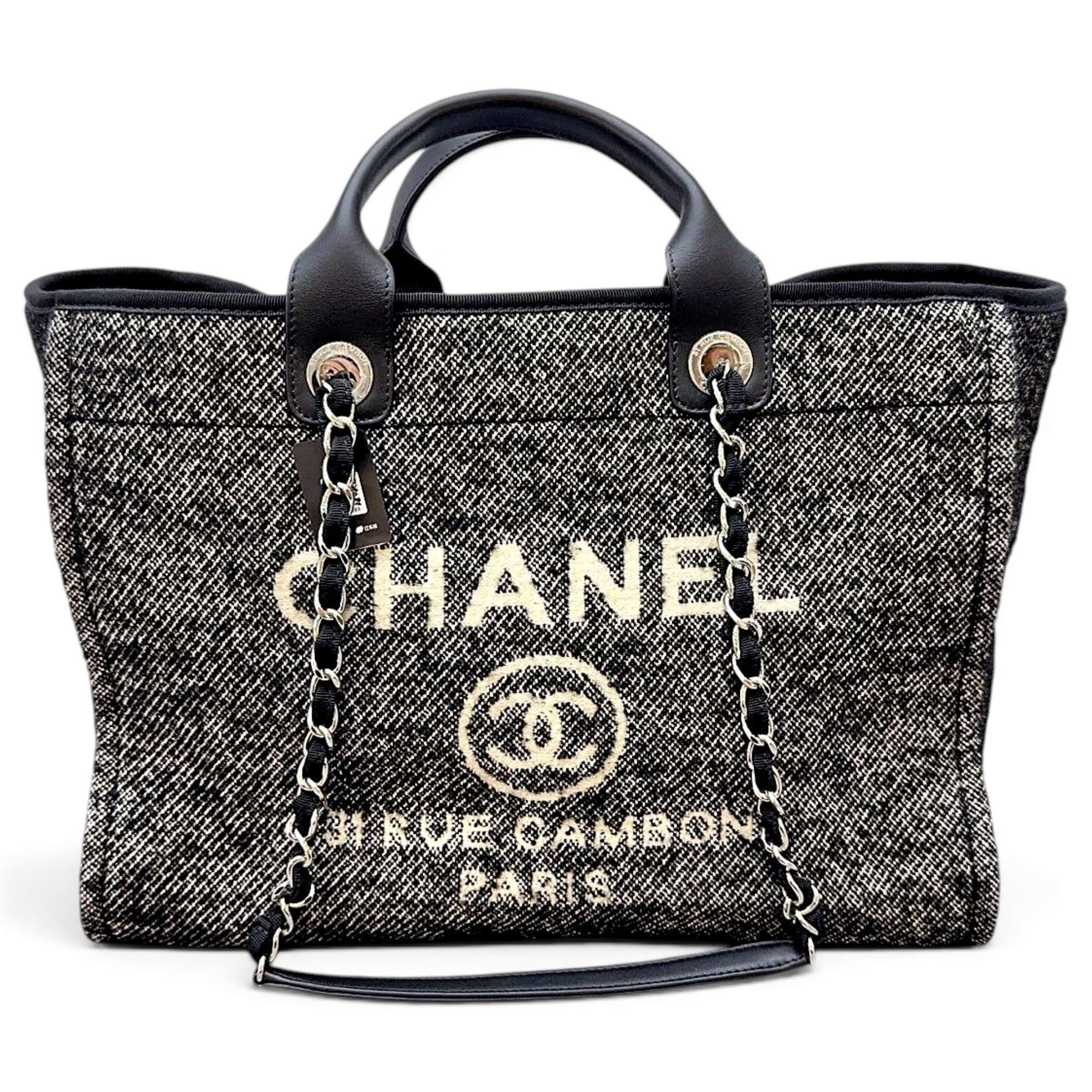 Deauville tweed tote