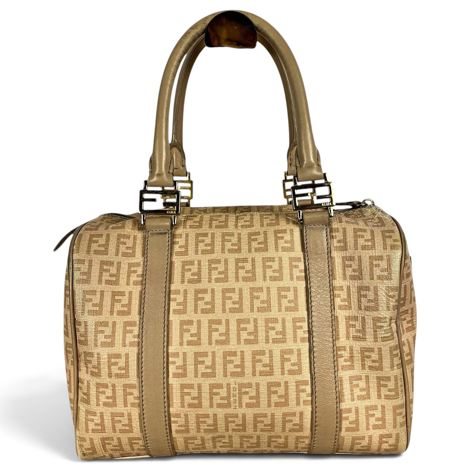 Leather bowling bag