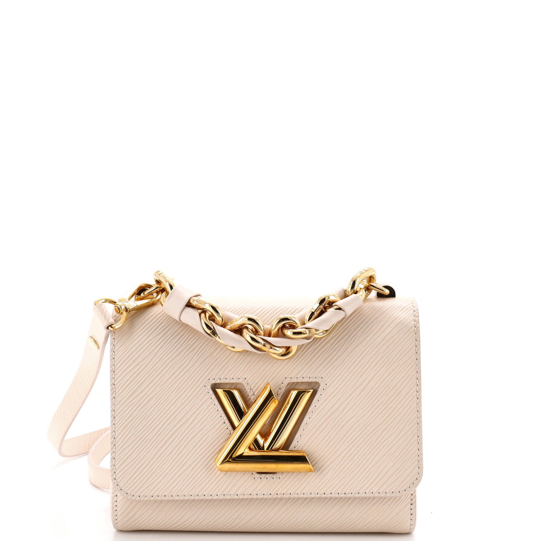 Chunky Chain Twist Bag Epi Leather MM