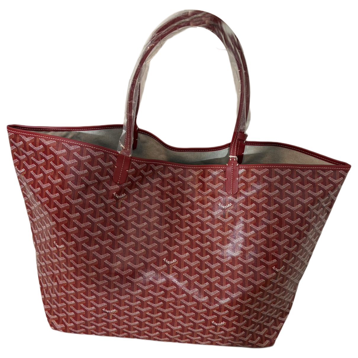 Goyard Saint-Louis leather tote