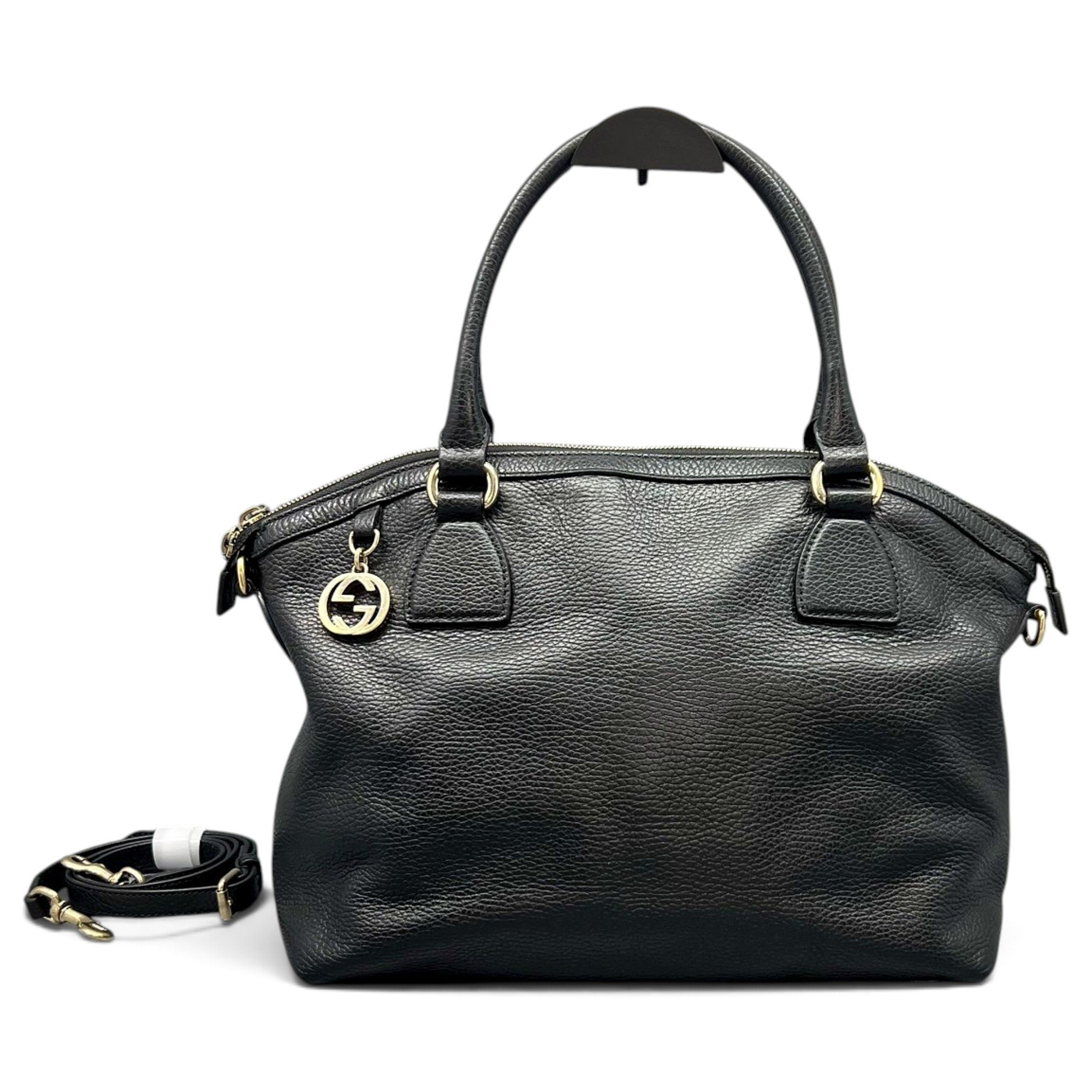 Soho Top Handle leather handbag