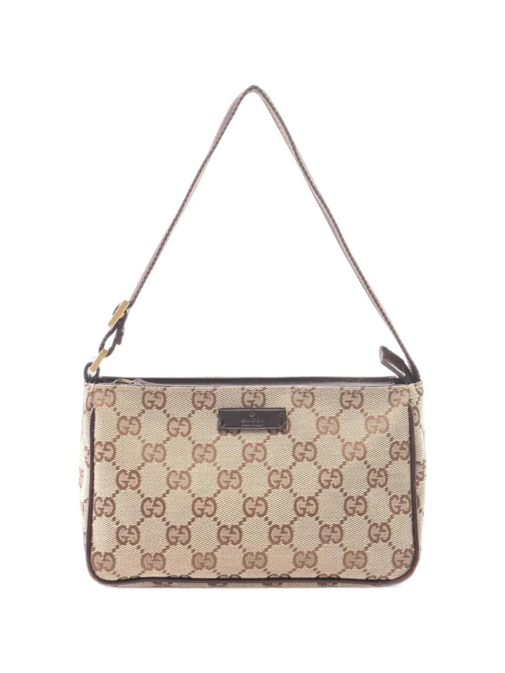 2000s GG canvas handbag