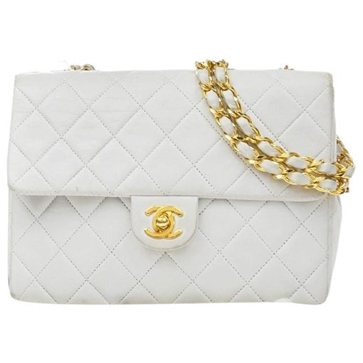 Trendy CC Flap leather handbag