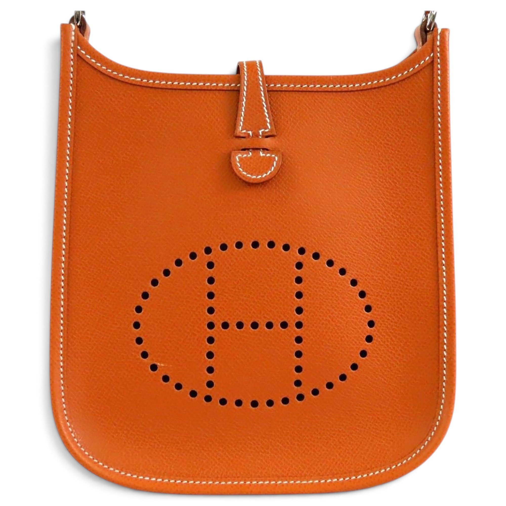 Evelyne leather handbag